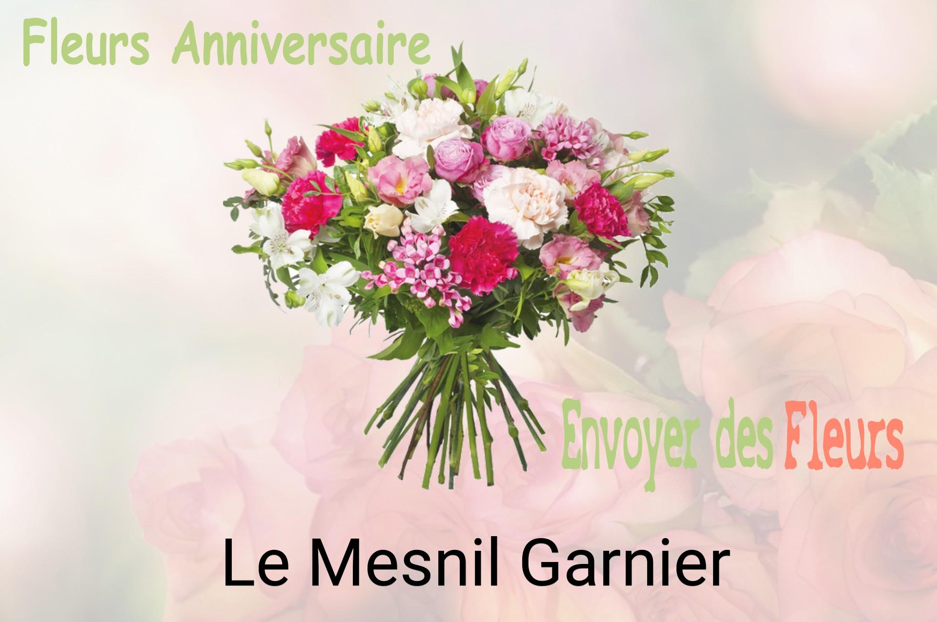 Bouquet de fleurs d’anniversaire livré à Le Mesnil-Garnier